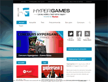 Tablet Screenshot of hypergames.com